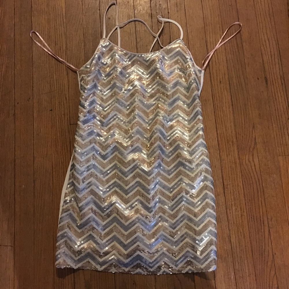 Sequin Mini Dress